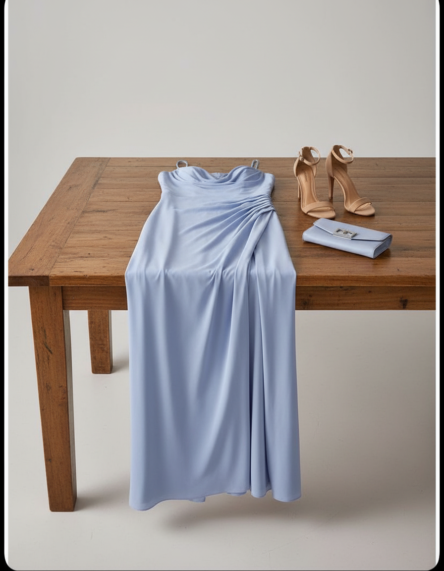 Professional outfit layout